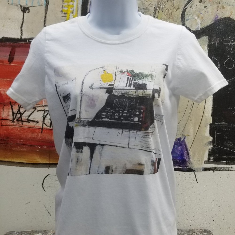 T-Shirt Tee Shirt DENNIS CAMPAY Original Design "Compose" Abstract Realism